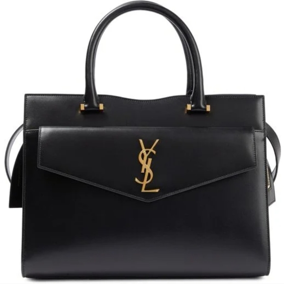 Saint Laurent YSL Uptown 2 in 1 Satchel Bag - Premium Leather and like new! - Picture 2 of 5